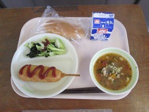 カトリック　ミッション　男女　東星学園　大矢正則校長　学校給食週間(3)