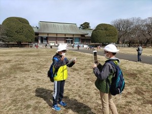 清瀬　私立　小学校　東星学園　大矢正則校長　５年生遠足(2)