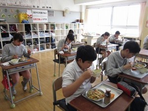 清瀬　私立　小学校　東星学園　校長　大矢正則　大好きな給食(4)