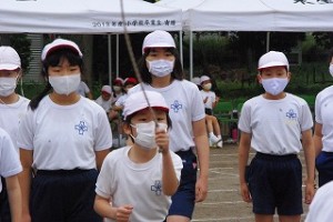 清瀬　私立　小学校　東星学園　大矢正則校長　久しぶりの運動会(4)