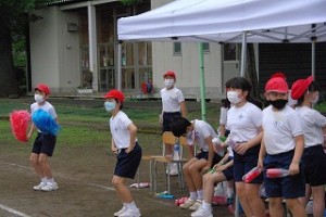 清瀬　私立　小学校　東星学園　大矢正則校長　久しぶりの運動会(8)