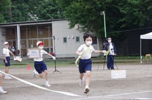 清瀬　私立　小学校　東星学園　大矢正則校長　久しぶりの運動会(2)