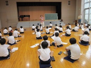 東星学園　大矢正則　校長　清瀬　私立　小学校　俳句教室(6)