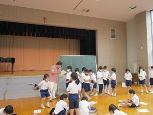 東星学園　校長・大矢正則　カトリック　ミッション　男女　俳句教室(5)