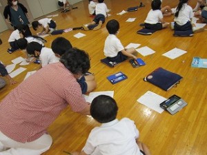 東星学園　校長　大矢正則　清瀬　私立　小学校　俳句教室(4)