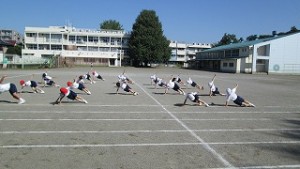 カトリック　ミッション　男女　東星学園小学校　大矢正則校長　もうすぐ体育祭(1)