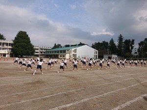 カトリック　ミッション　男女　東星学園　校長　大矢正則　体育祭(3)
