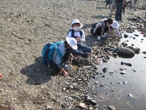 清瀬　私立　小学校　東星学園　大矢正則校長　1年生遠足(4)