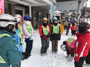 スキー研修in菅平高原(1日目)