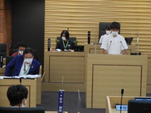 深谷市子ども議会に参加しました（中3）