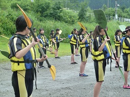 長野県白馬村にて夏季学校