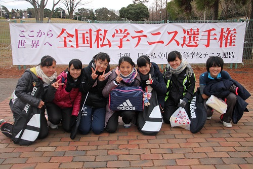 H28全国私立中学校テニス選手権大会