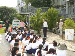 2018中学１年種植え