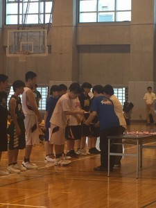 中学バスケットボールクラブ大会報告